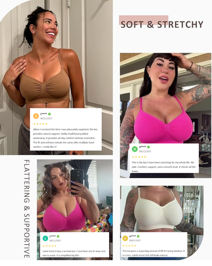 Seamless Wireless Comfort Bra